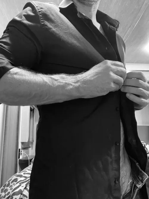 Getting ready for a very important phone call. Would you answer?