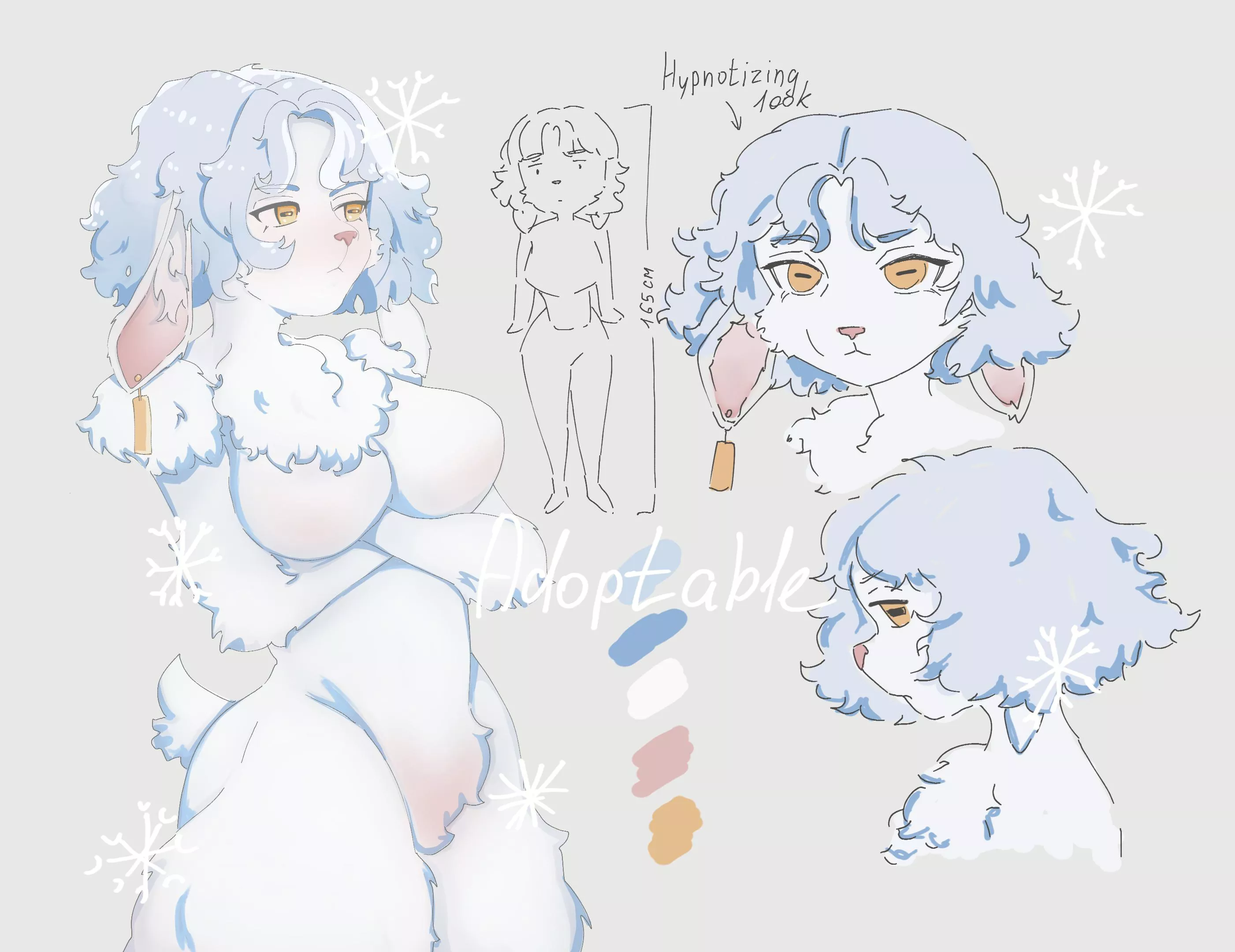 I don't know if you'll like it, but here's my new baby and she's looking for a home (art by me)