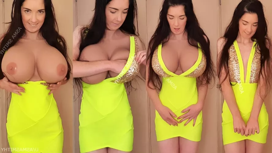 I think yellow is my colour. Or maybe its just the tits?