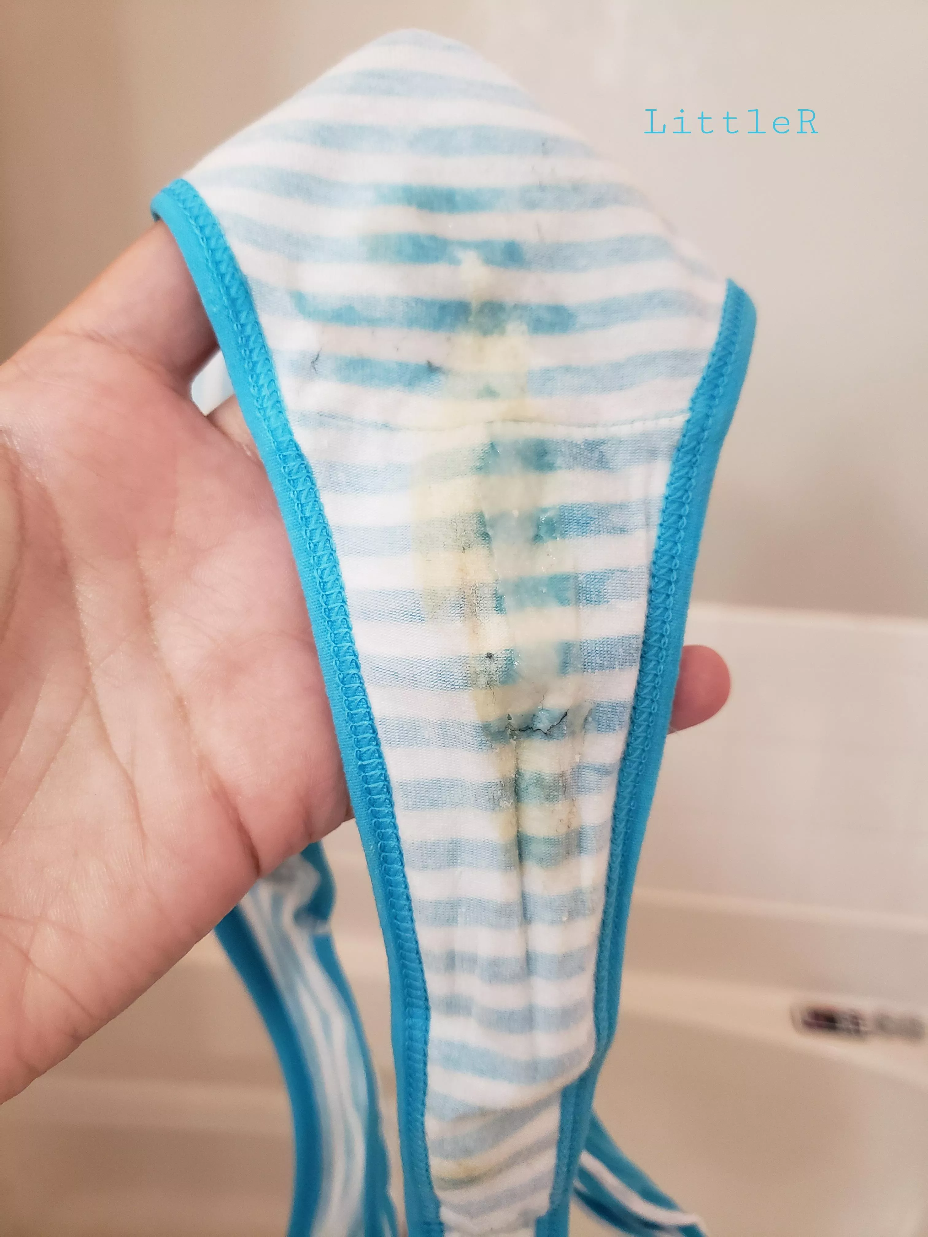 I want you to drool over my panties