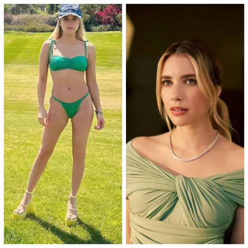 Let's get bi for Emma Roberts