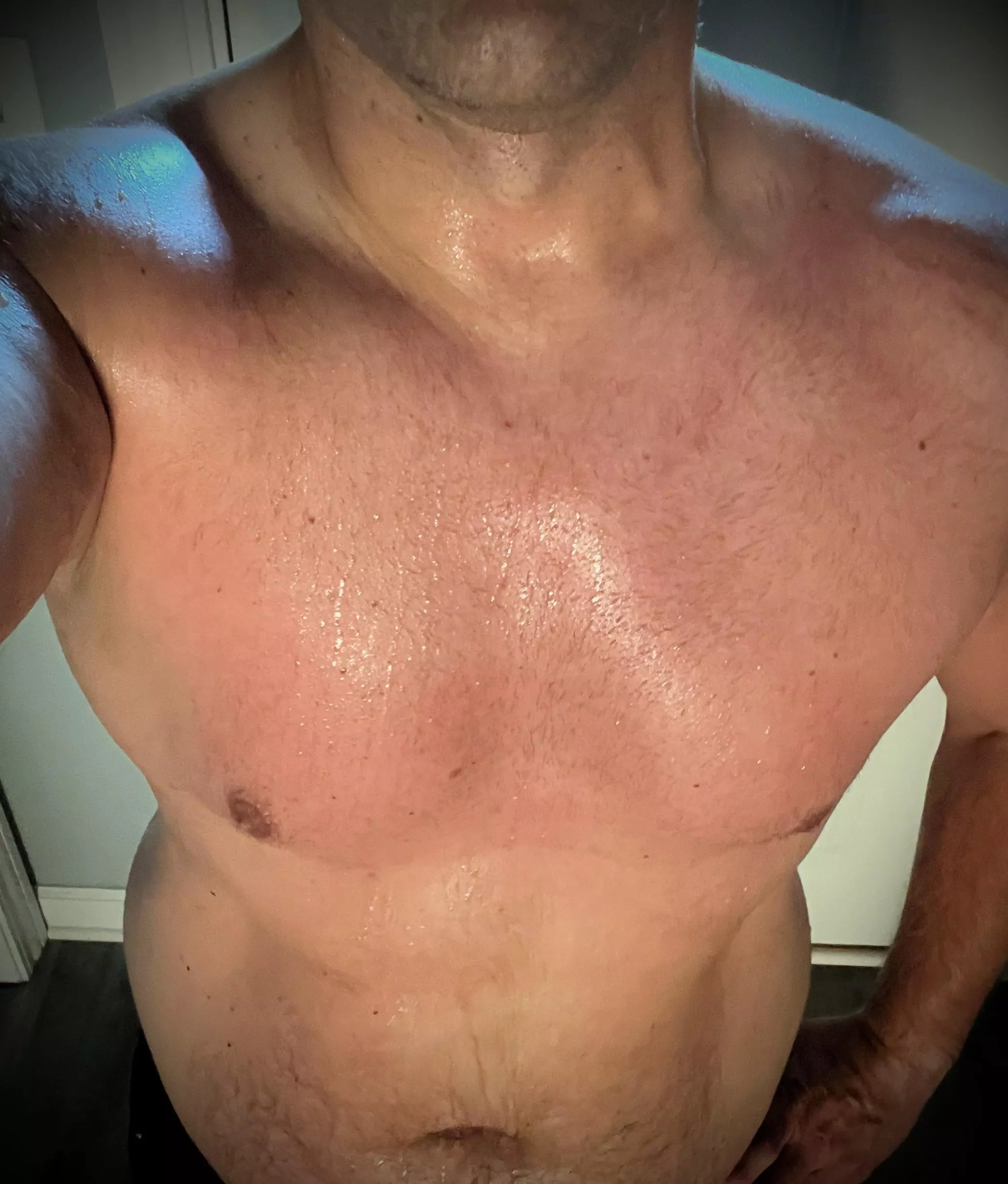 Post workout, but ready for a second round