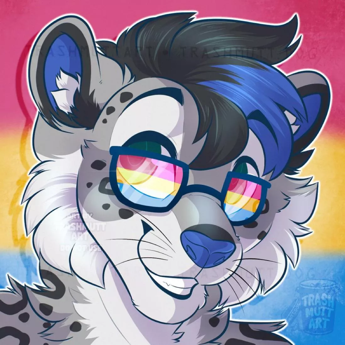 Pride Snep (Art by me - TrashmuttArt on Twitter)