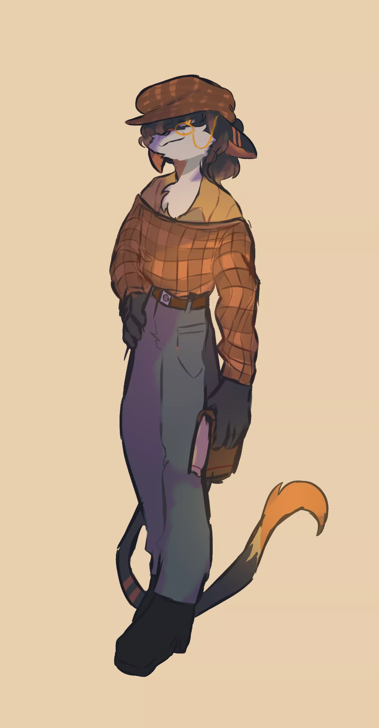 Redesign of my OC Niko. What do you guys think of him? (art by me)