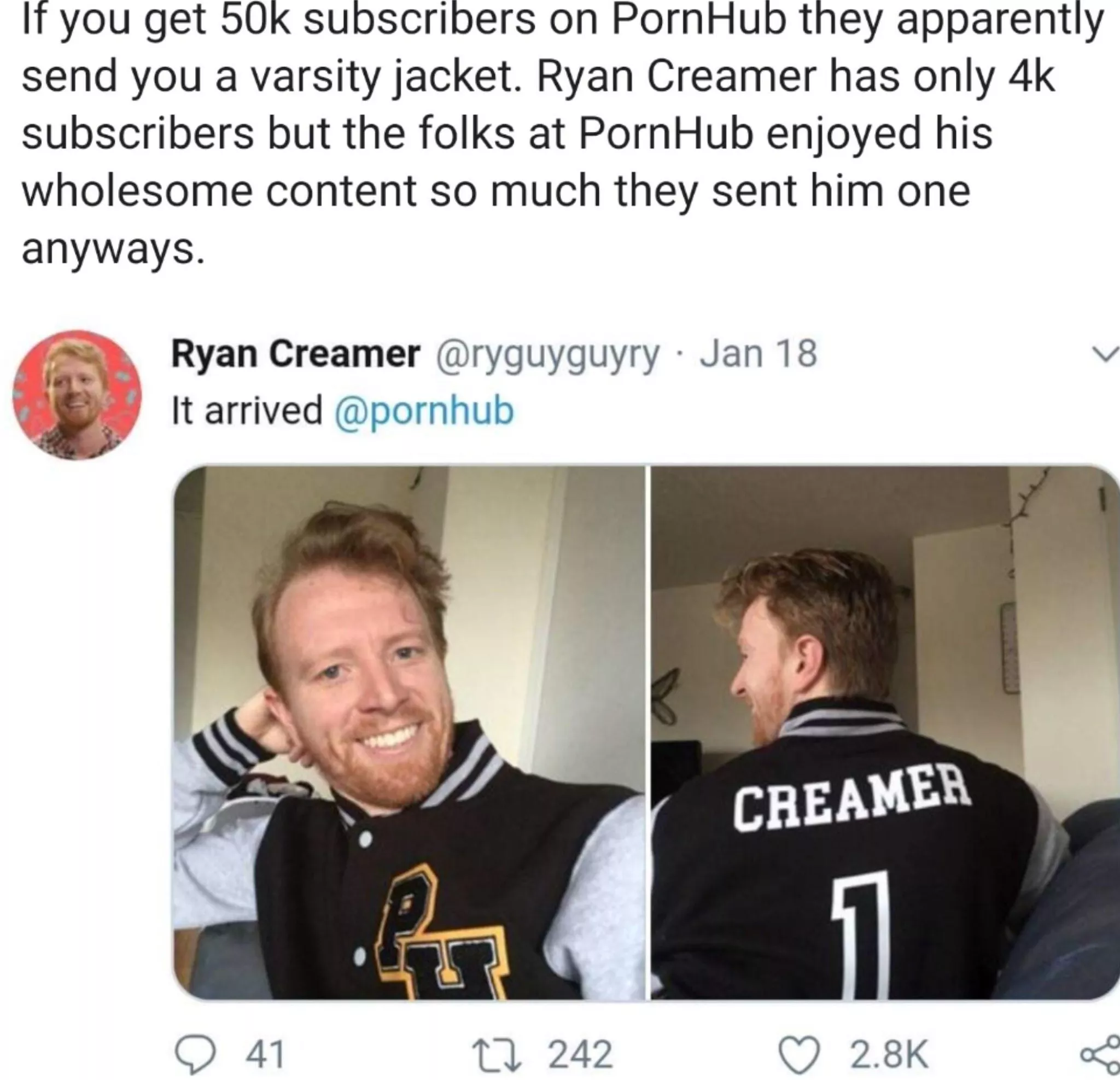 Shit, it's our mans.