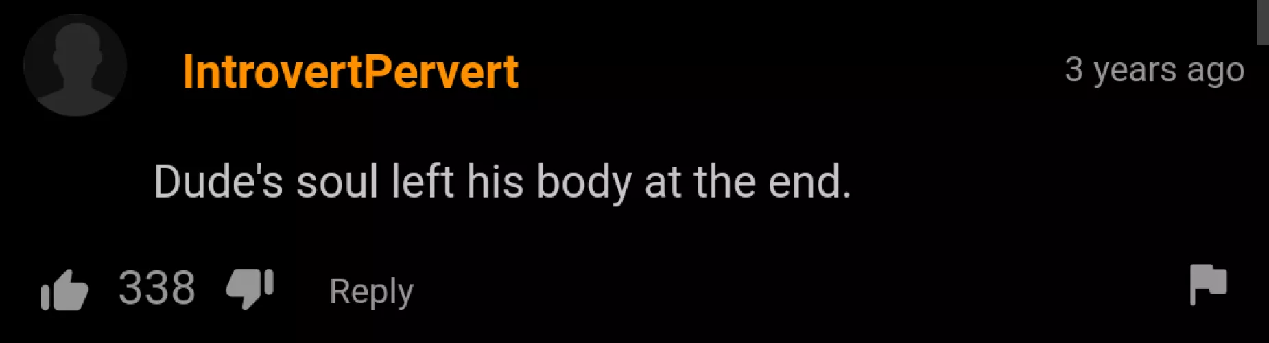 Those two women snatched his soul.