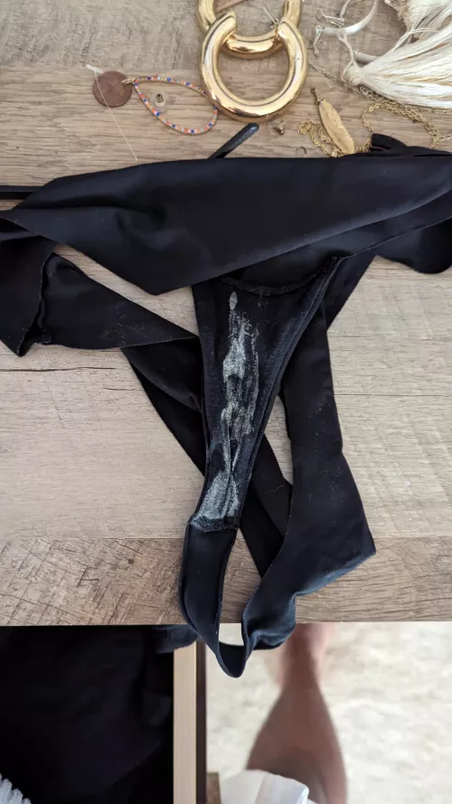 What a mess my wife made in these at work today! 😜