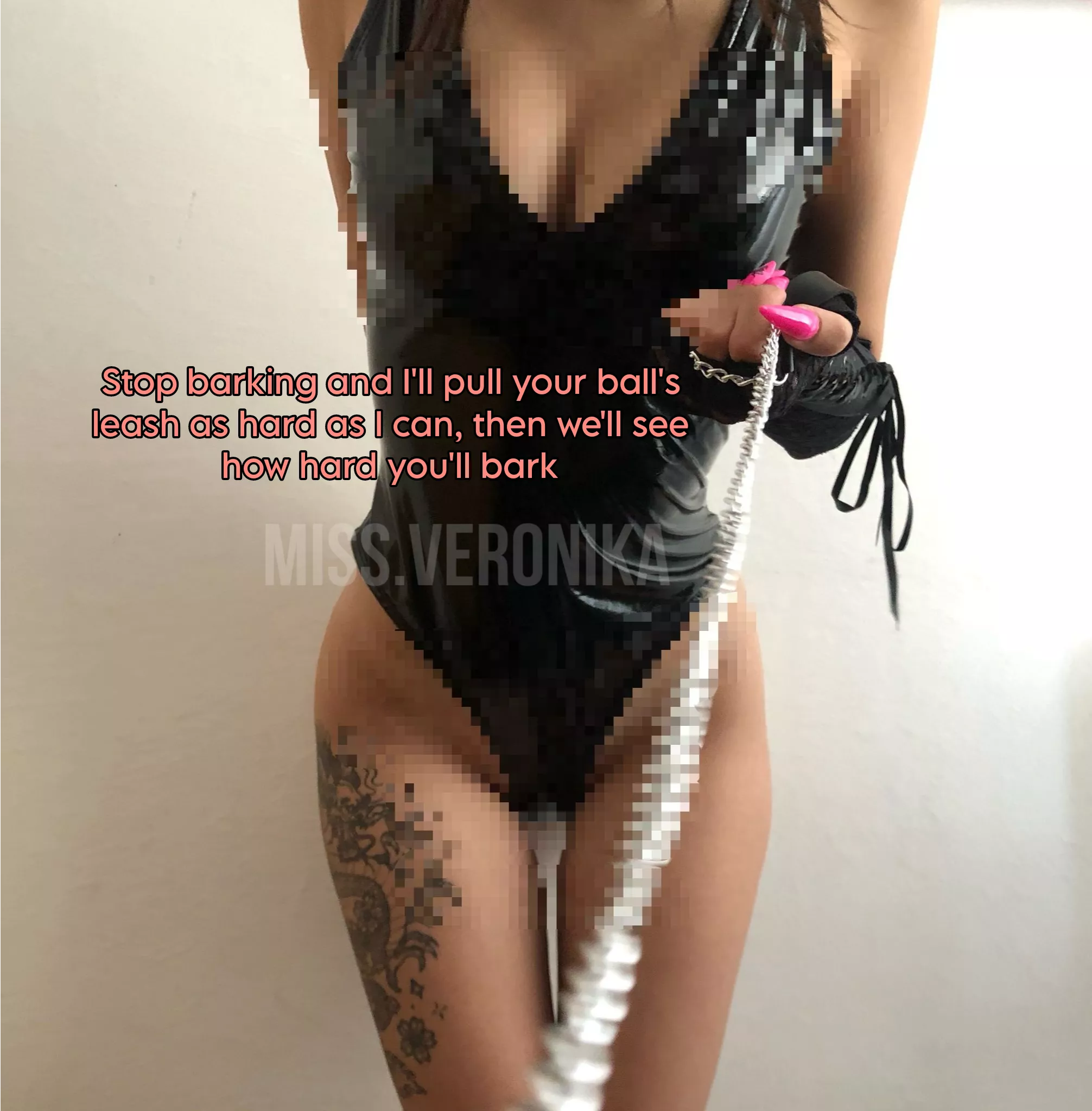 You better start if you don't want to loose your genitals😈⛓️