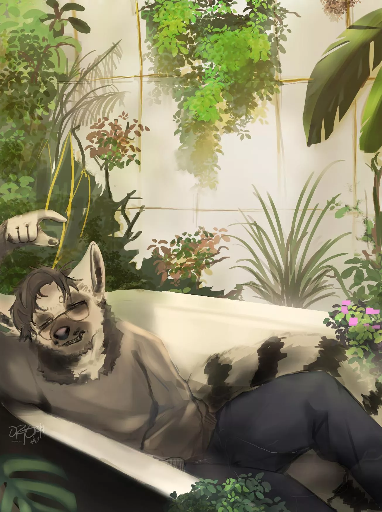 Aesthetic Hangover (art by me @oragon_seis)