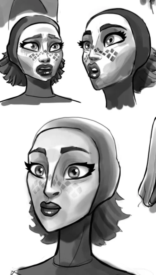 Barriss study (Vega Versio) [Clone Wars]