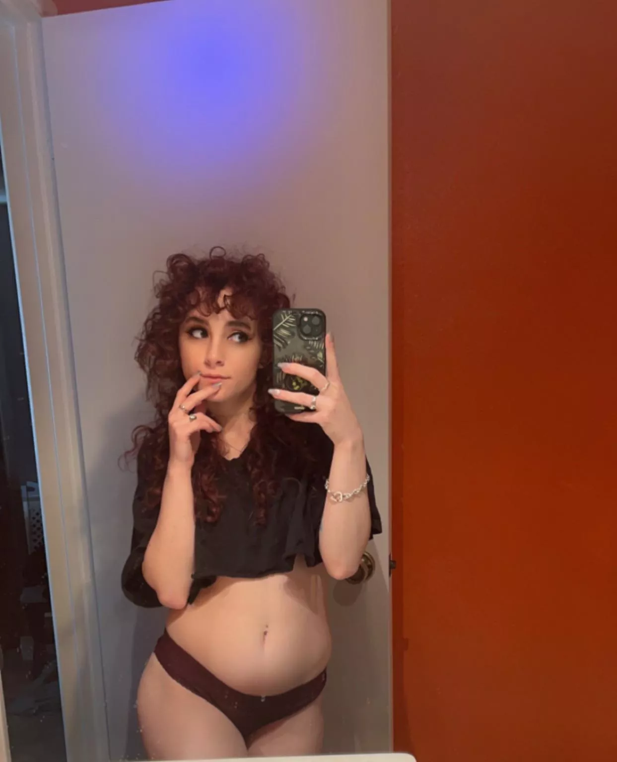 Bed head , or sex hair ? Both? the world may never know