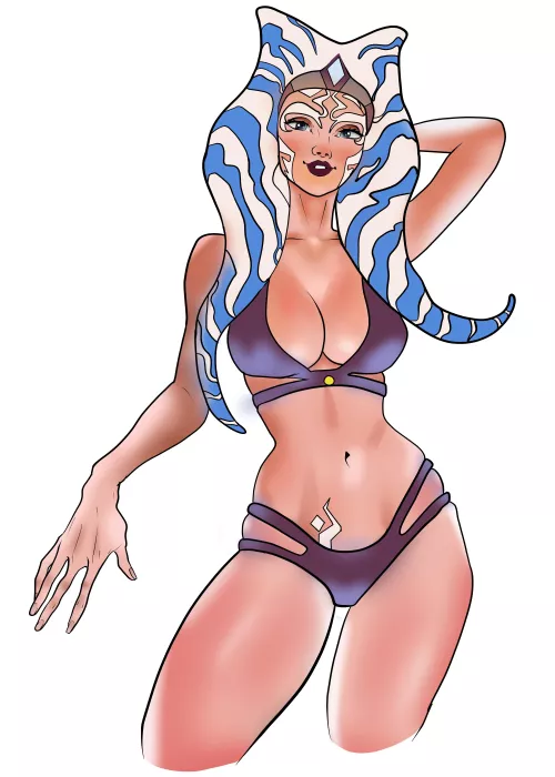 Bikini Ahsoka (jayedrehman10) [star wars]