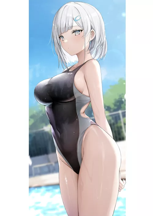 Black Competition Swimsuit