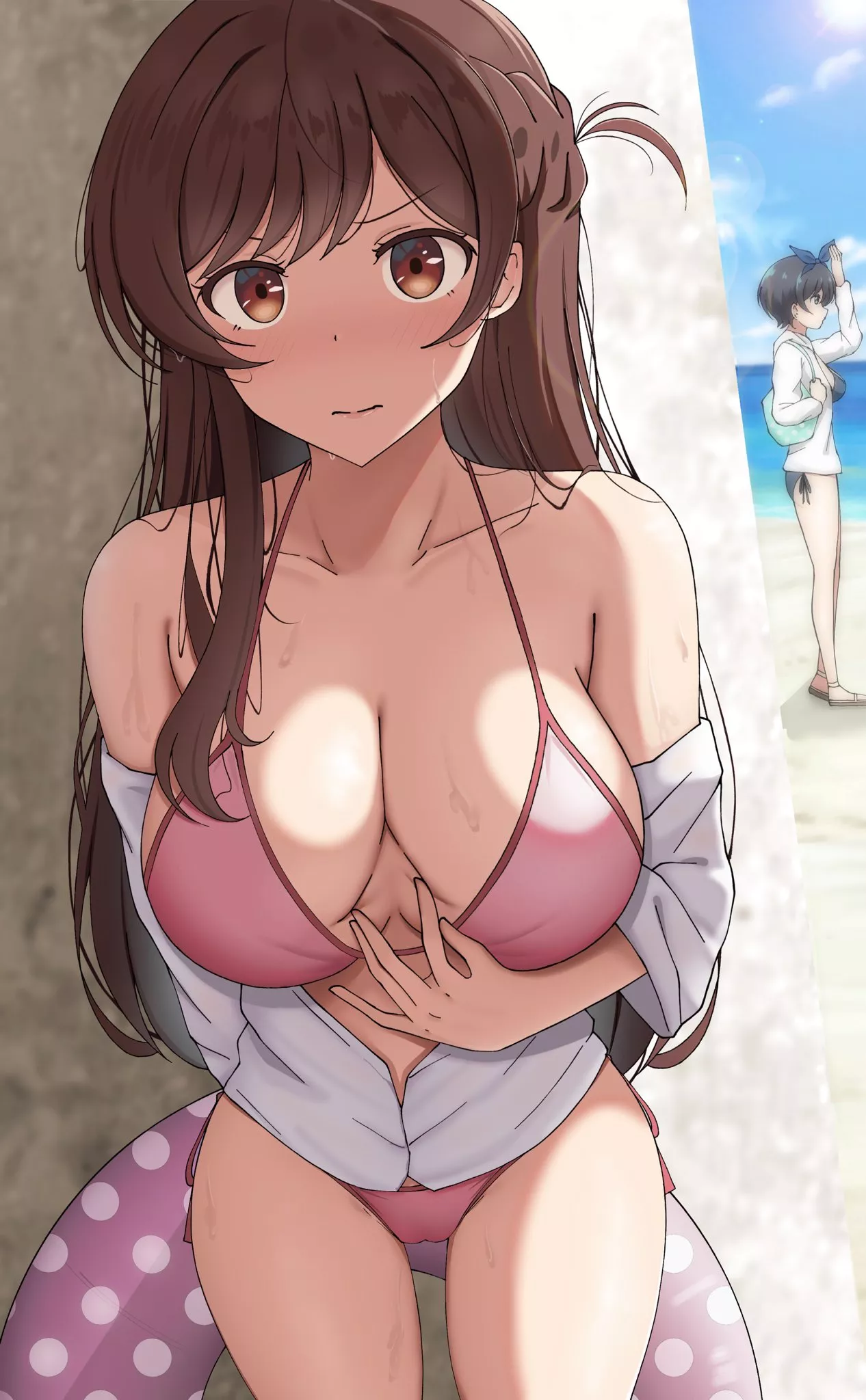 Chizuru giving a nice view