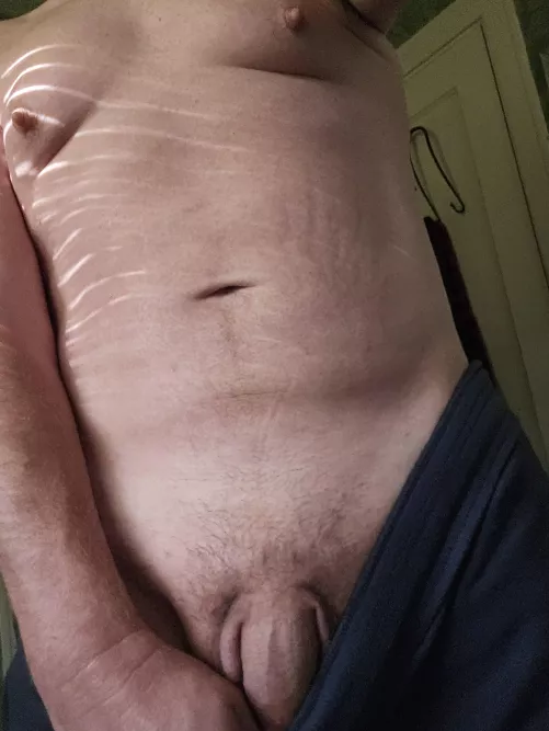 Chubby dad with a chubby dick