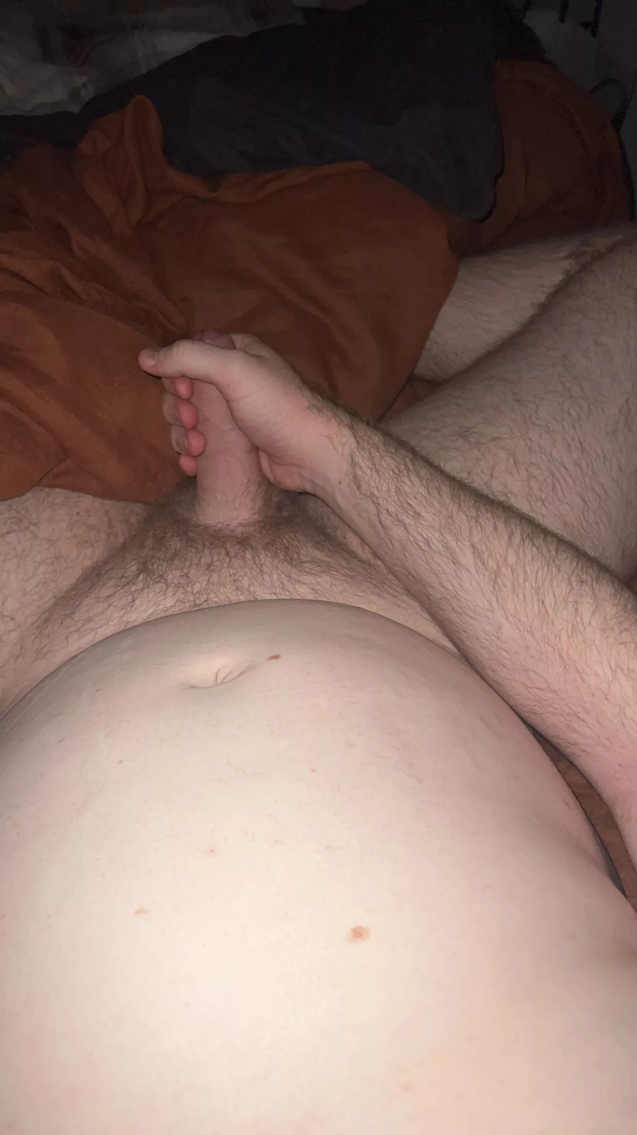 Chubby guy with a thick cock hehe!