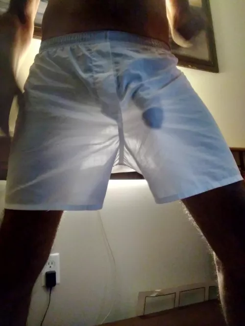 Cum inside Dad's boxers [55]