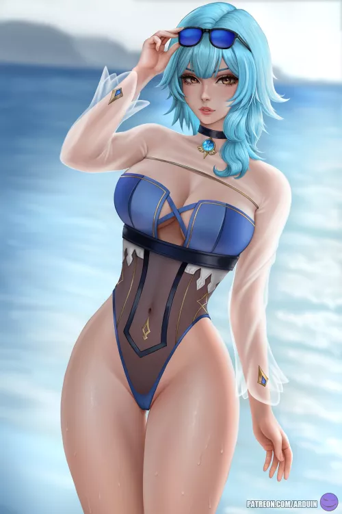 EULA at Beach [Genshin Impact]