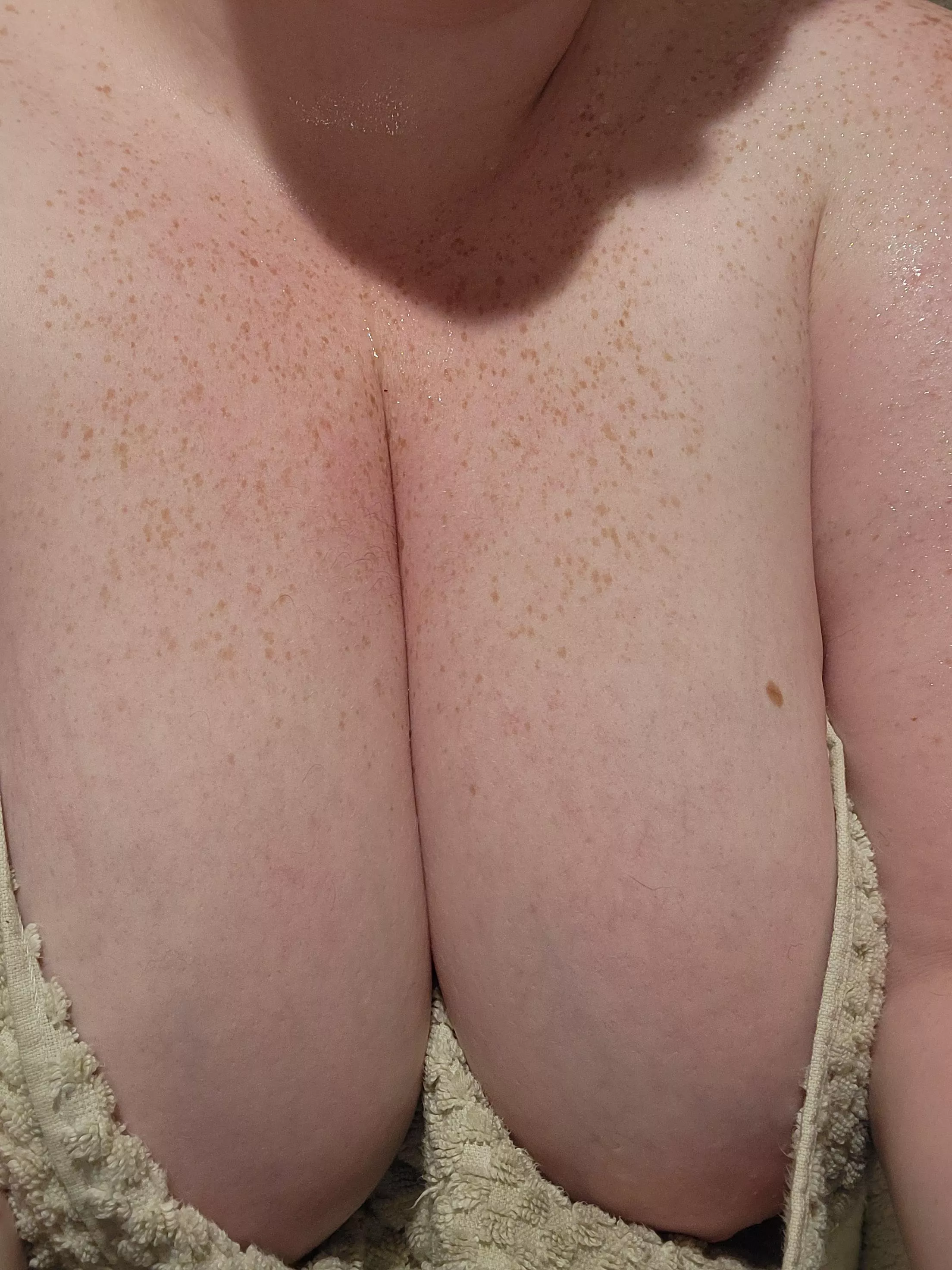 Fresh outta the shower