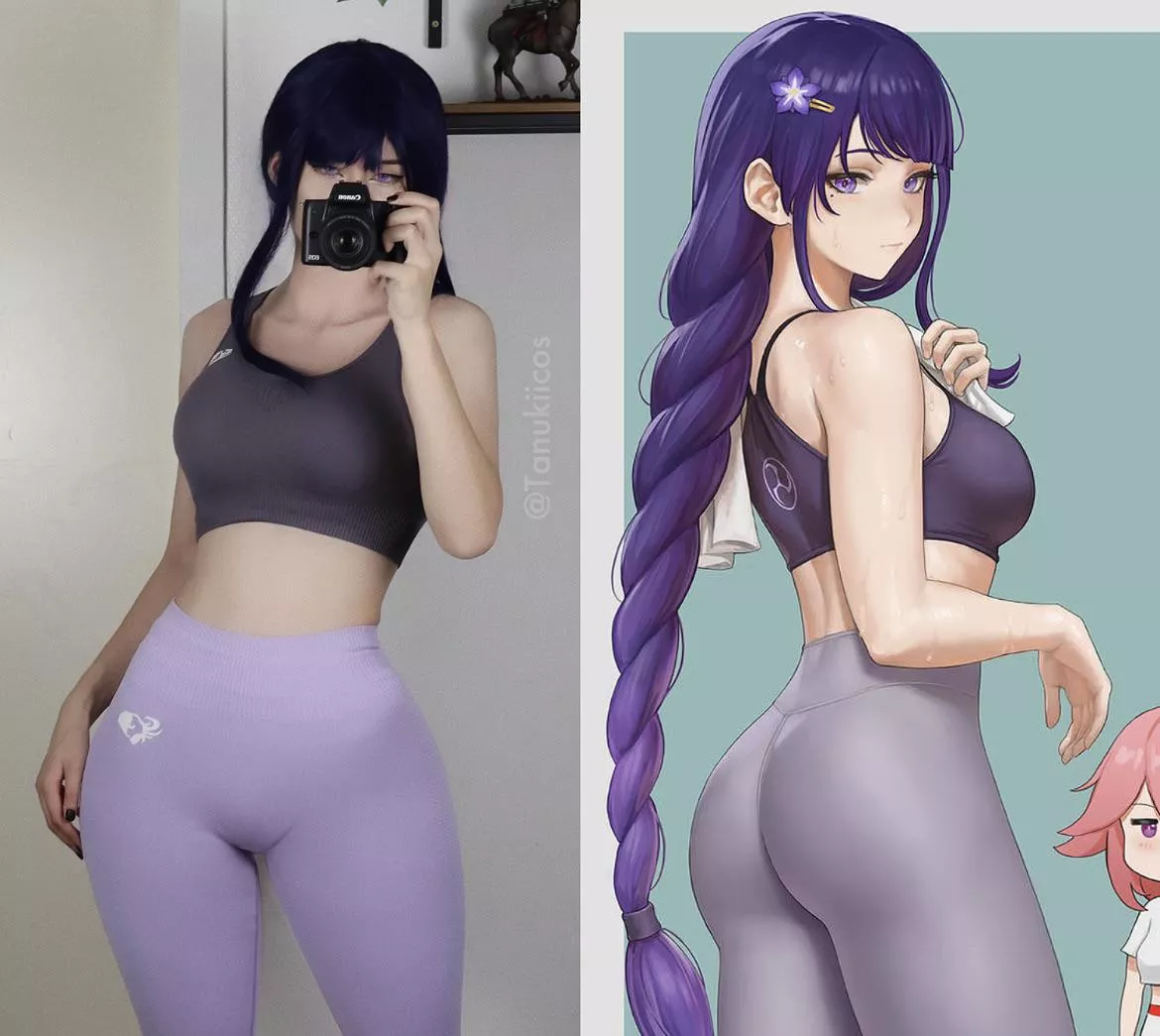 Gym Raiden Shogun by Tanukiicos