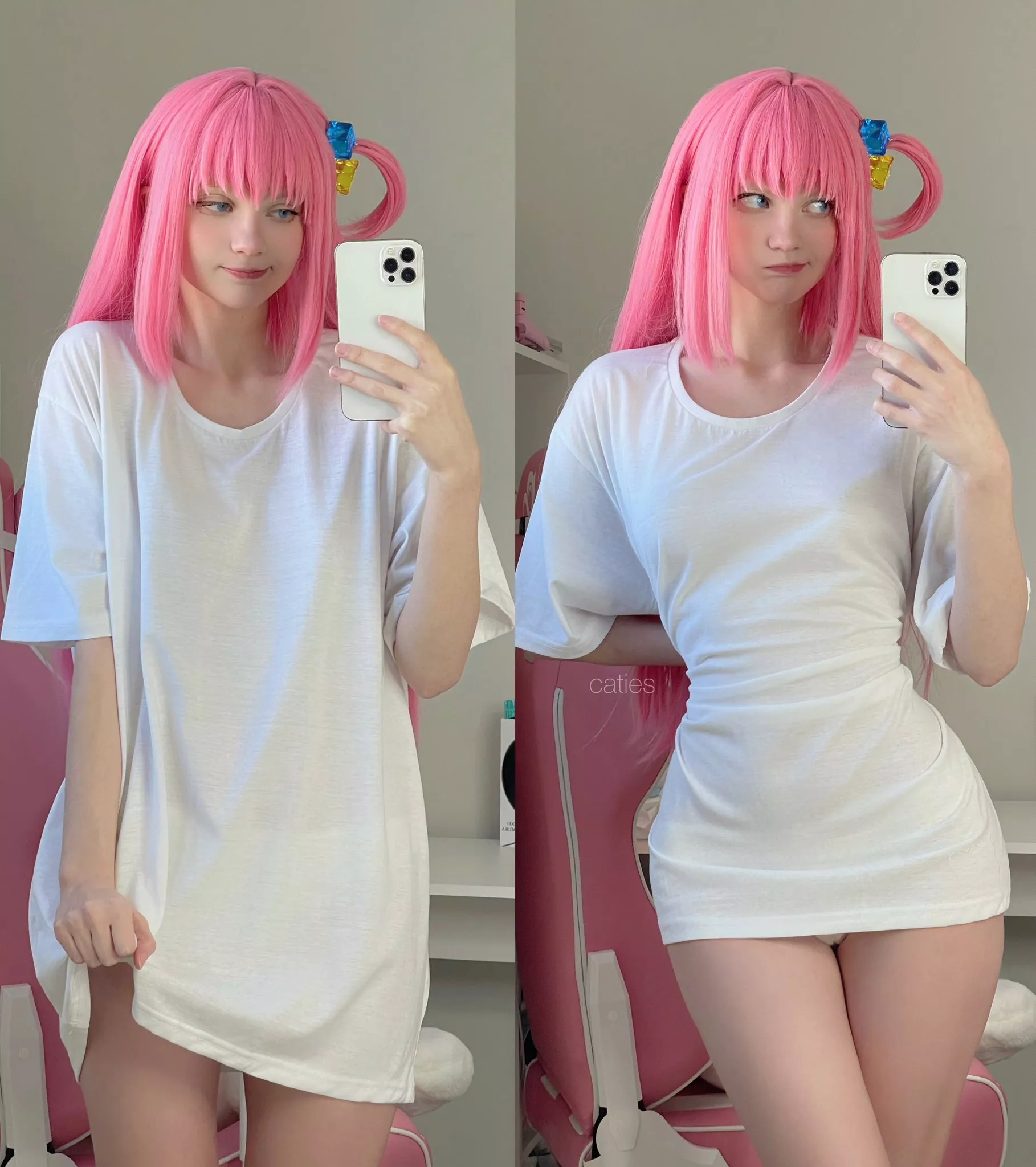 Hitori Gotou from Bocchi the Rock by caties