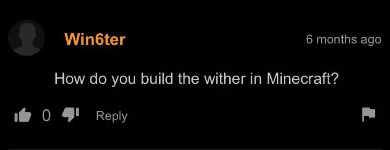 How do you build the Wither in Minecraft?