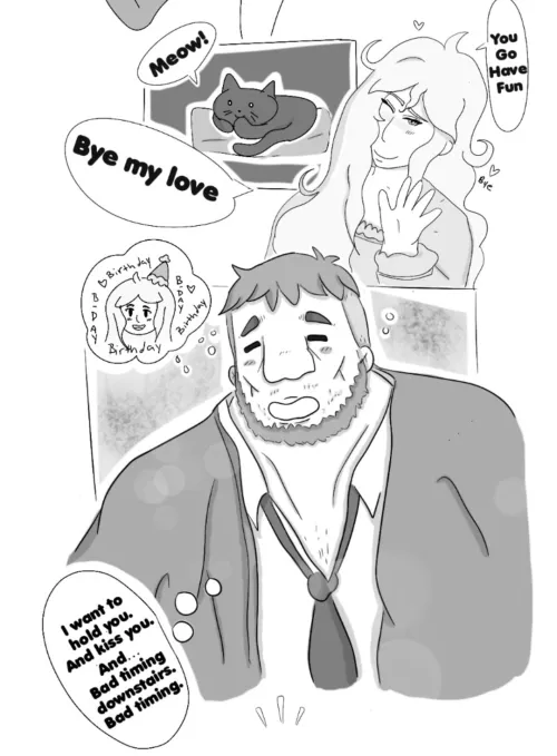 [I Married a Monster on a Hill] Bad timing downstairs!