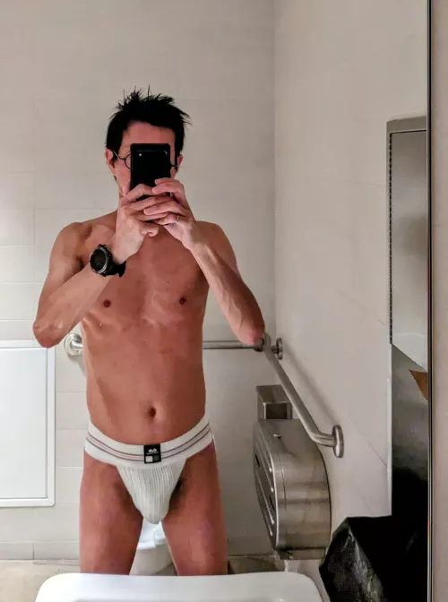 I wear a jock not only at the gym but all day every day