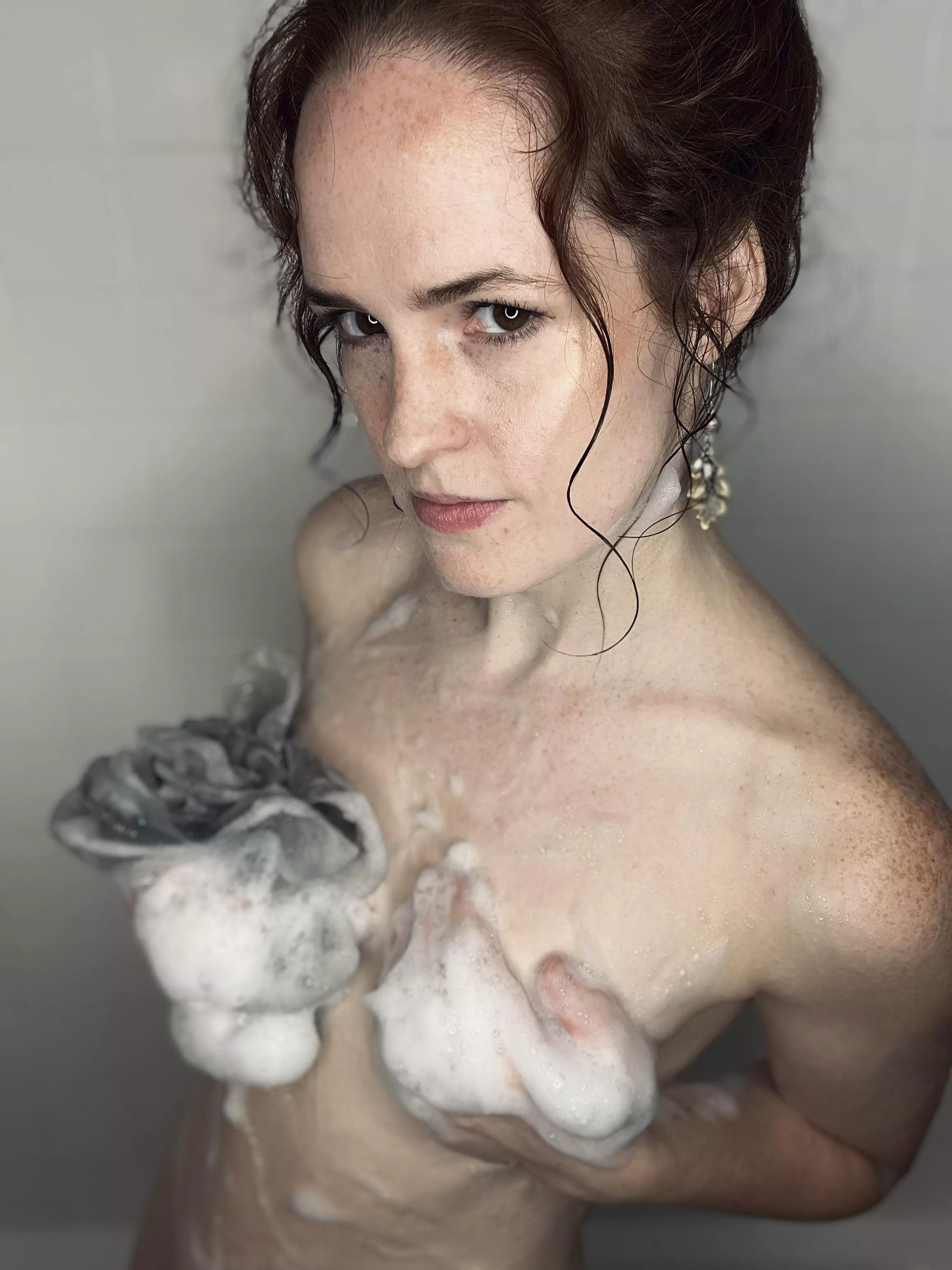 I’m freckled all over, and I’m as fiery as they come.