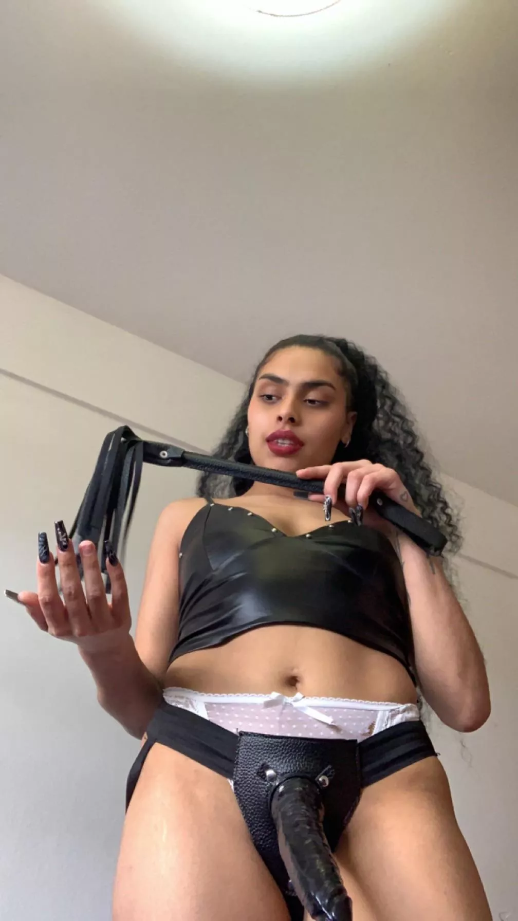 I’m gonna have so much fun with you, you’re getting whipped all the night