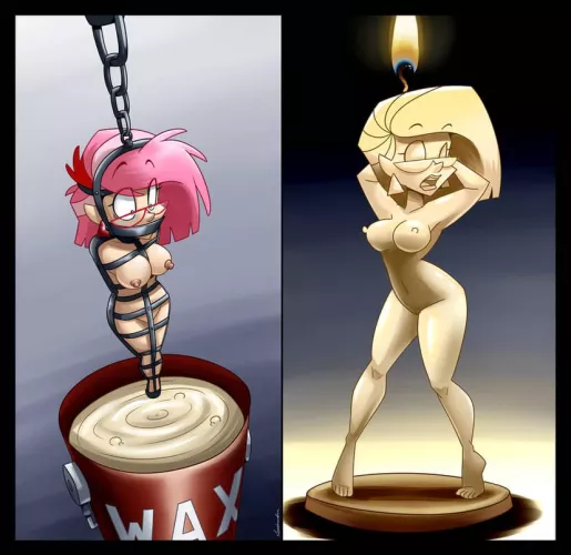 Immobilized in Wax by SpiderWeber