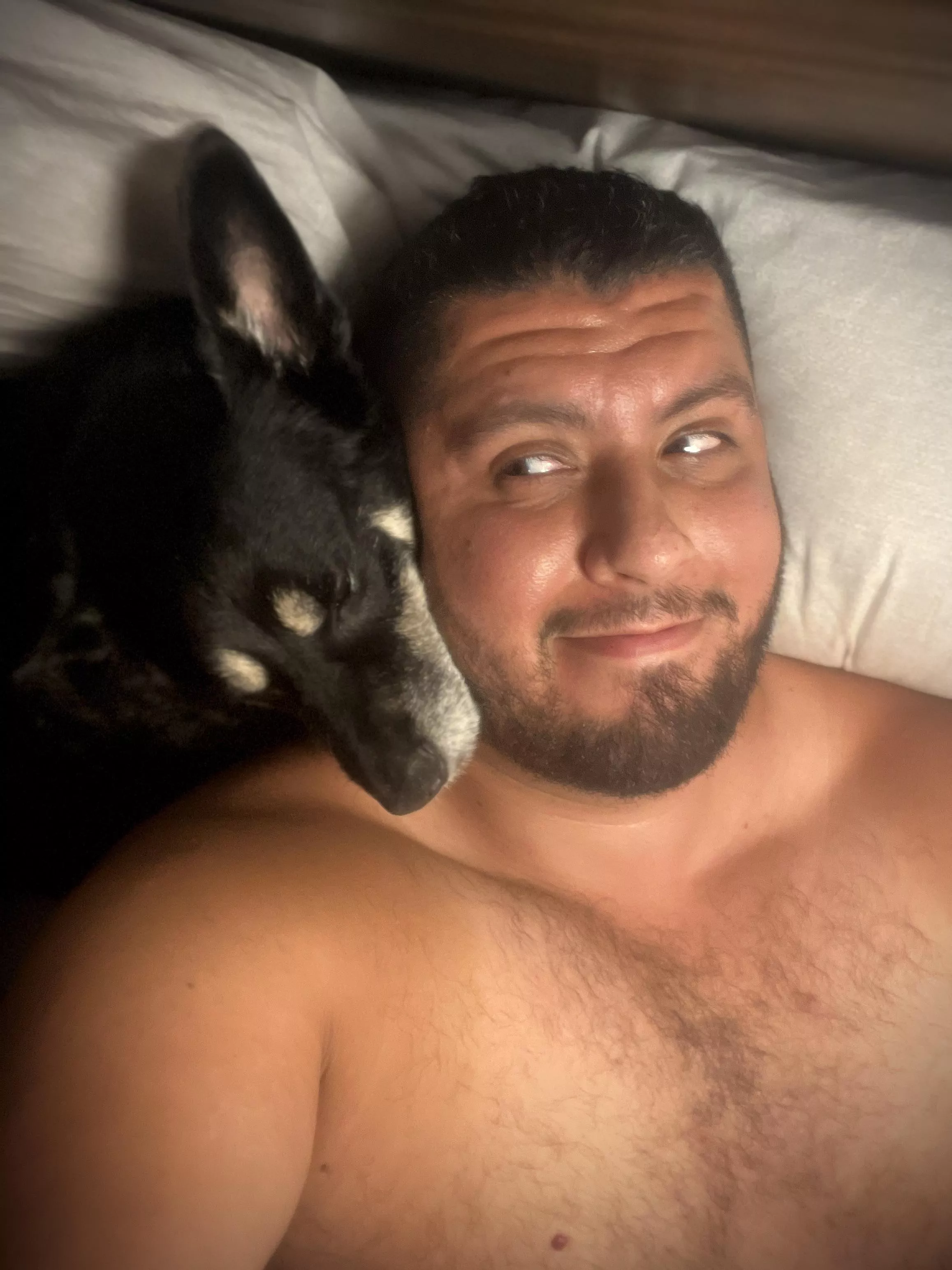 Just me and my best bud. Almost 11 years together.