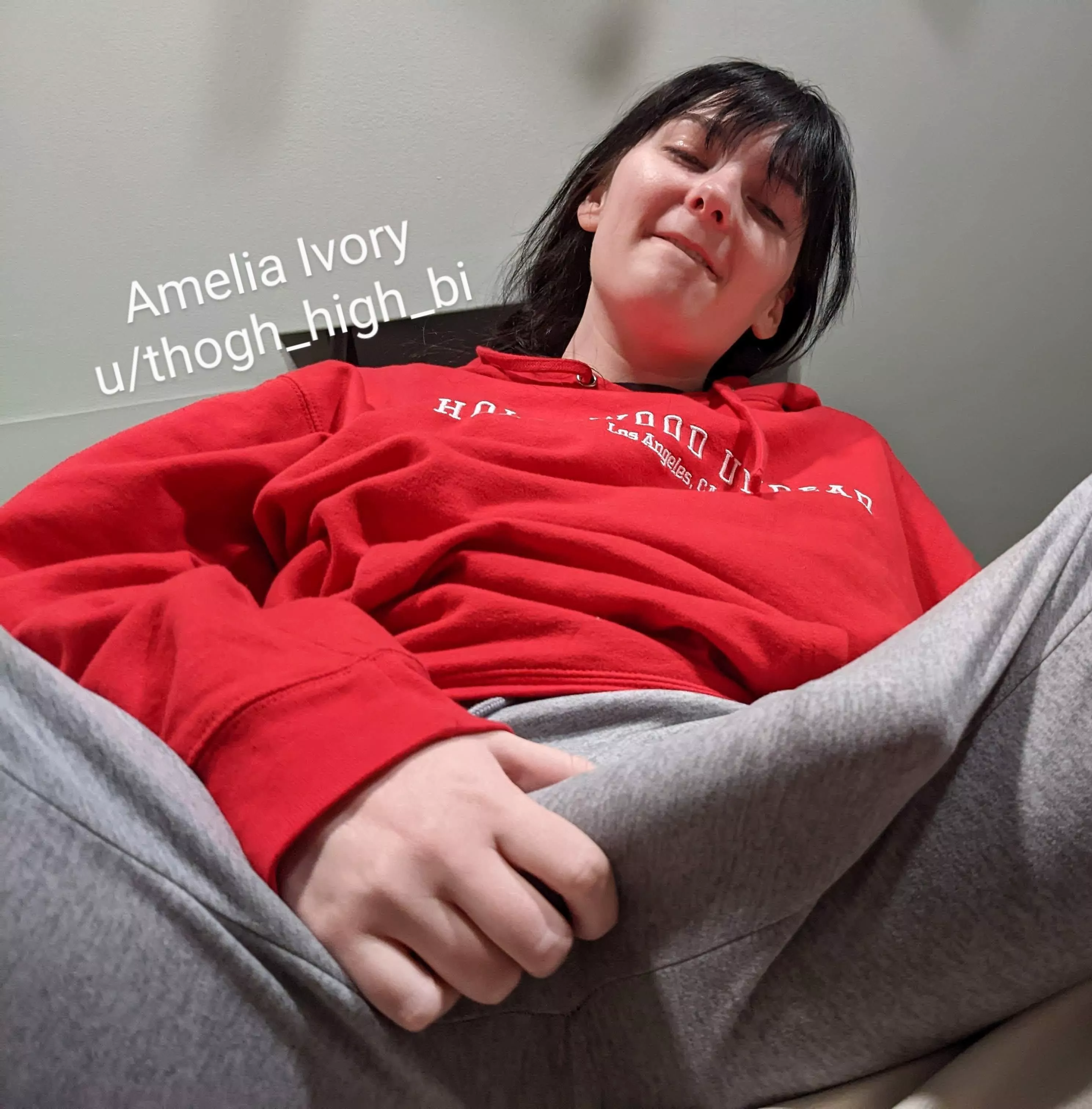 Kiss me through my sweatpants