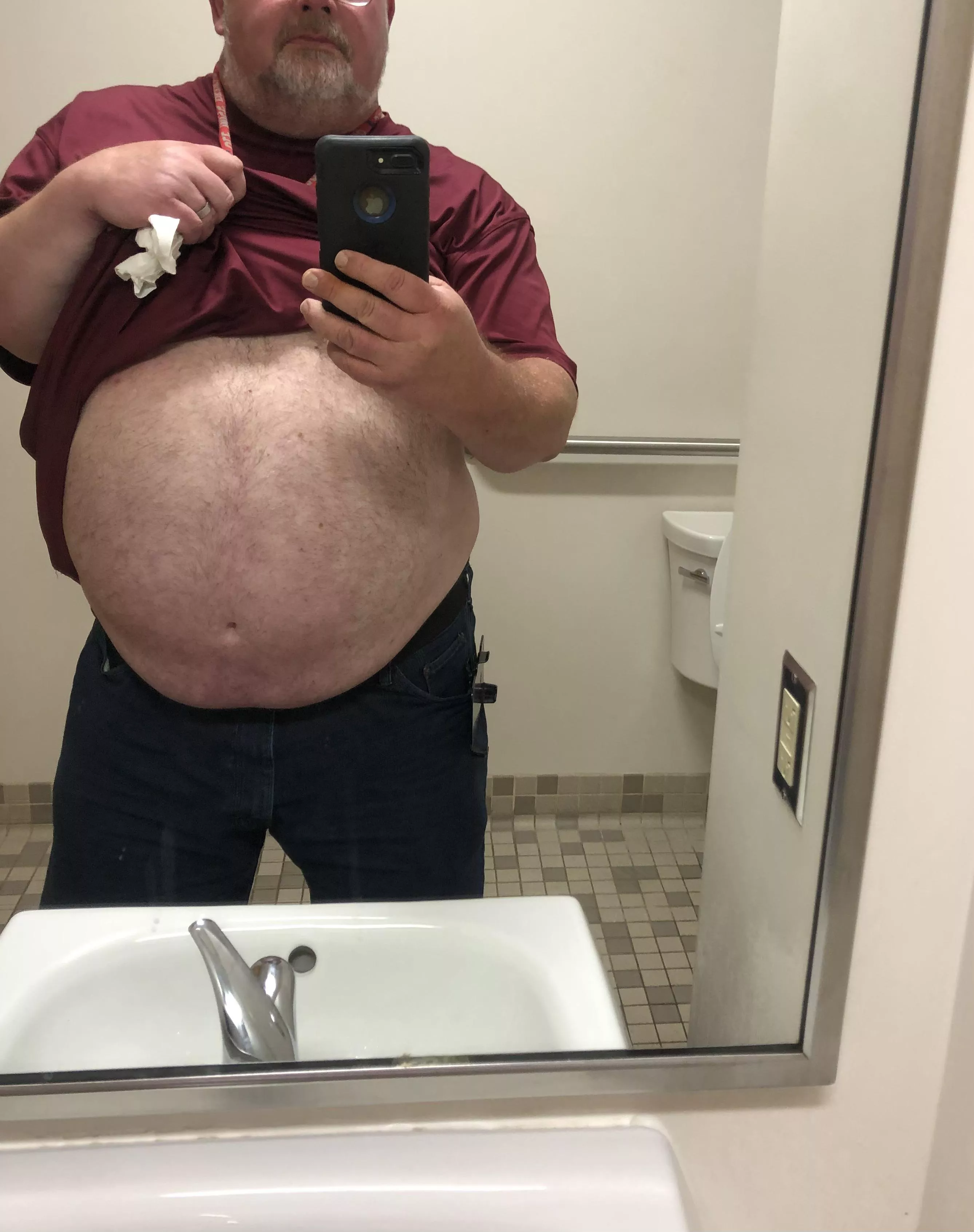 Let’s rub our big hairy belly’s together and see what happens next. 😉