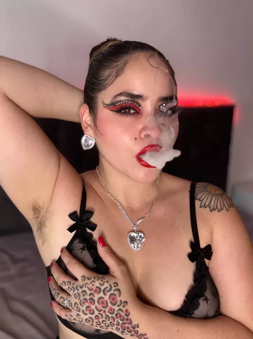 Let's smoke together while you do it to me.