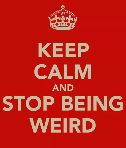 Making it my mission to downvote all the weird creepy posts in this sub!