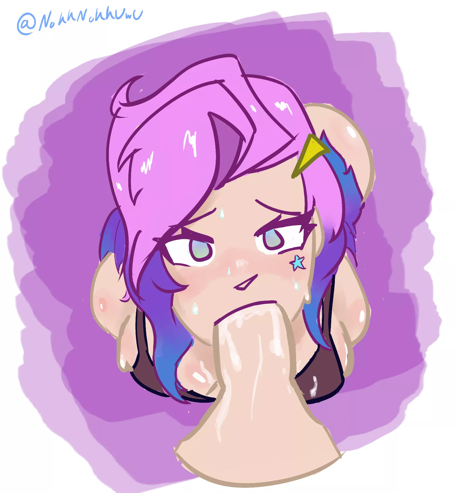 (OC) Hooking up with Seraphine part 2 [NokkNokkUwU]