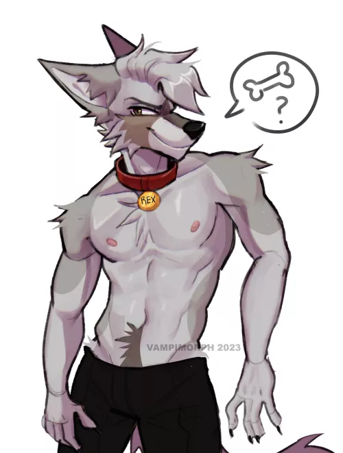 rex the minecraft wolf by VAMPIMORPH