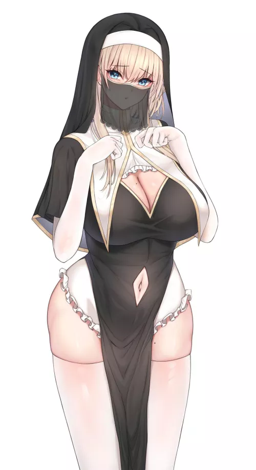 Veiled nun [Original]