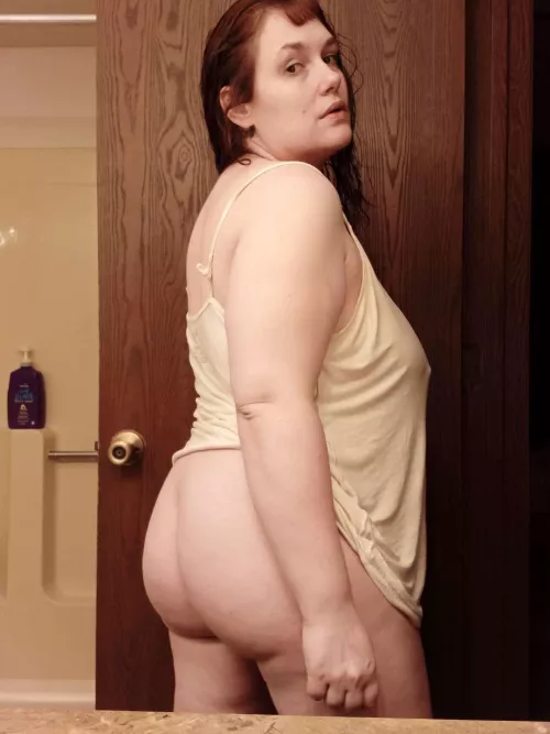 Why wait she snickers