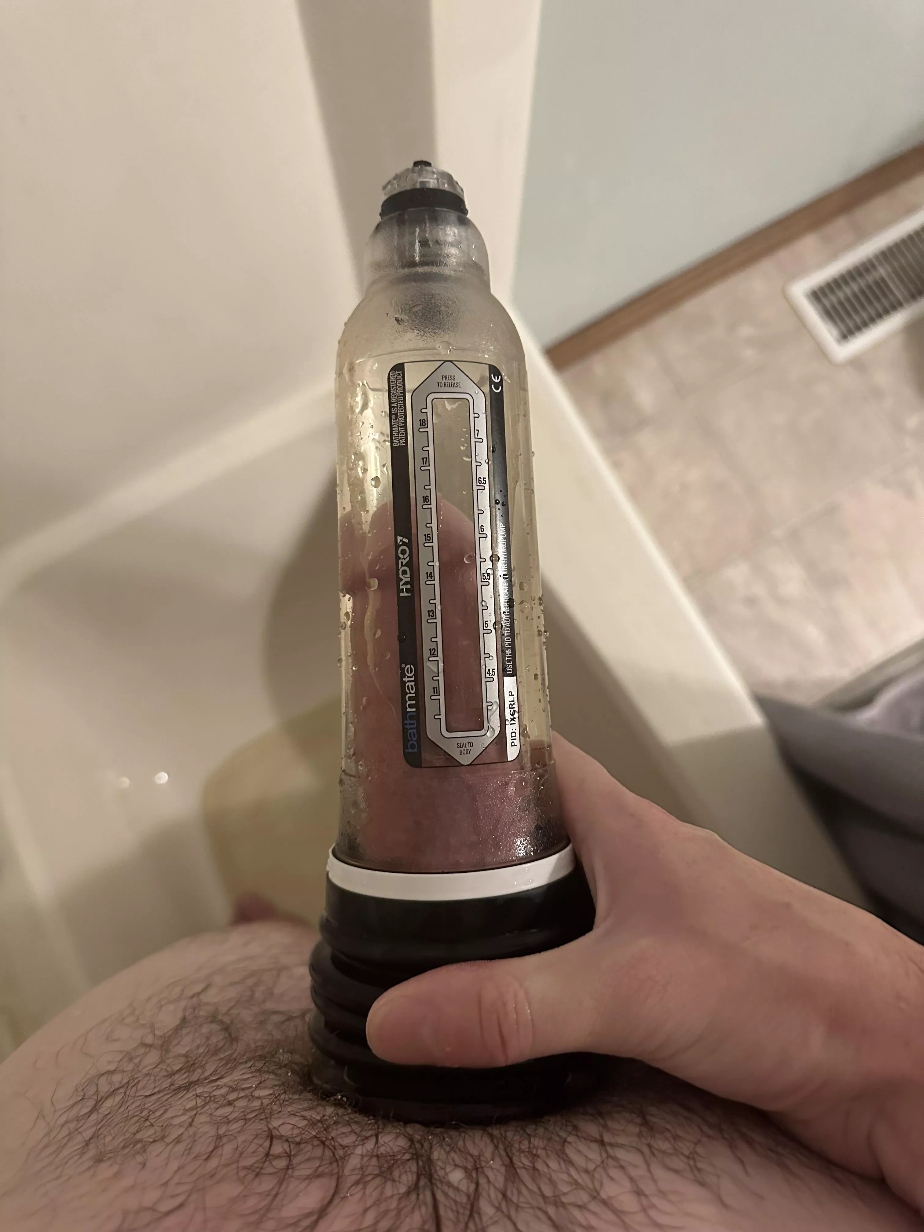 Almost filling to the sides! 🥳