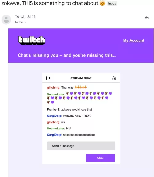 Anyone else gotten these fake chat messages?