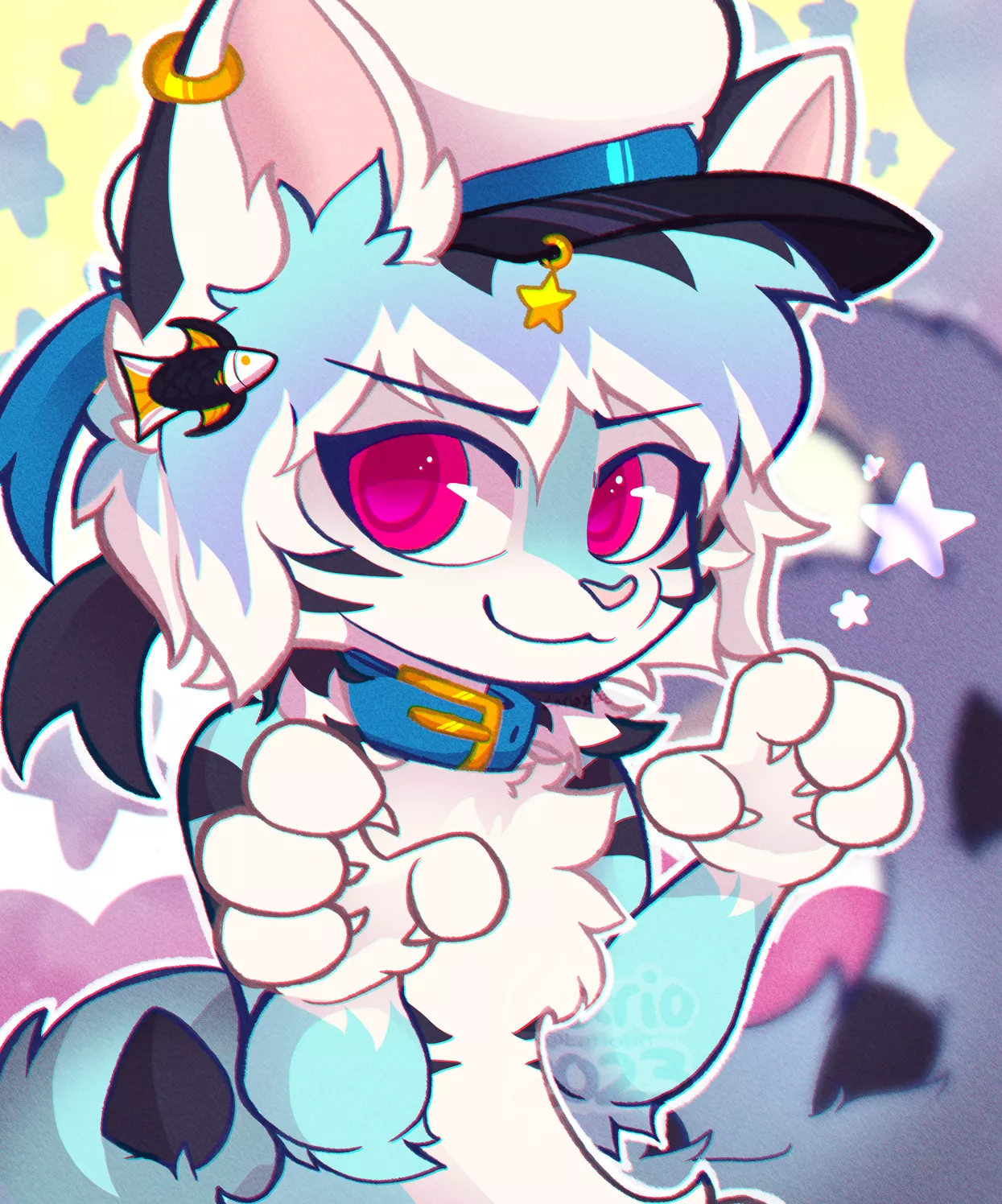 artfight attack on killukaela!! art is by me; @Lariohh on twitter