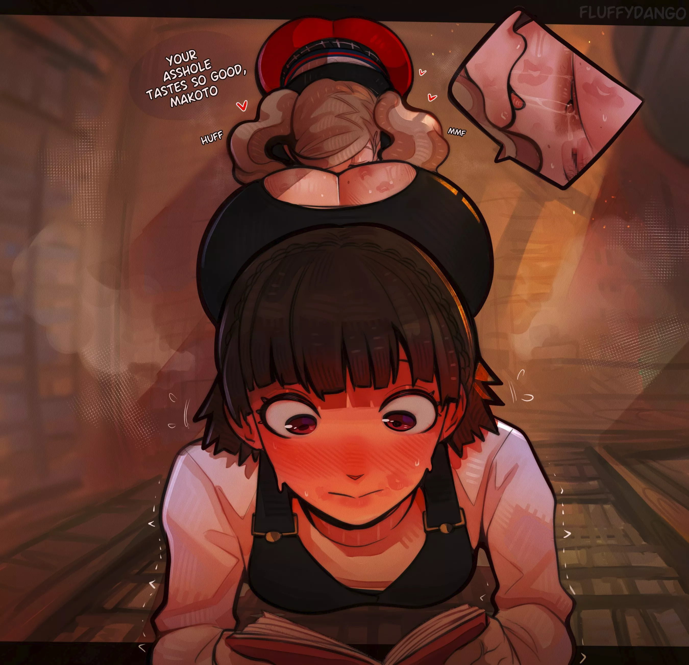 Average after-class activities (Persona 5) [Artist: FluffyDango]