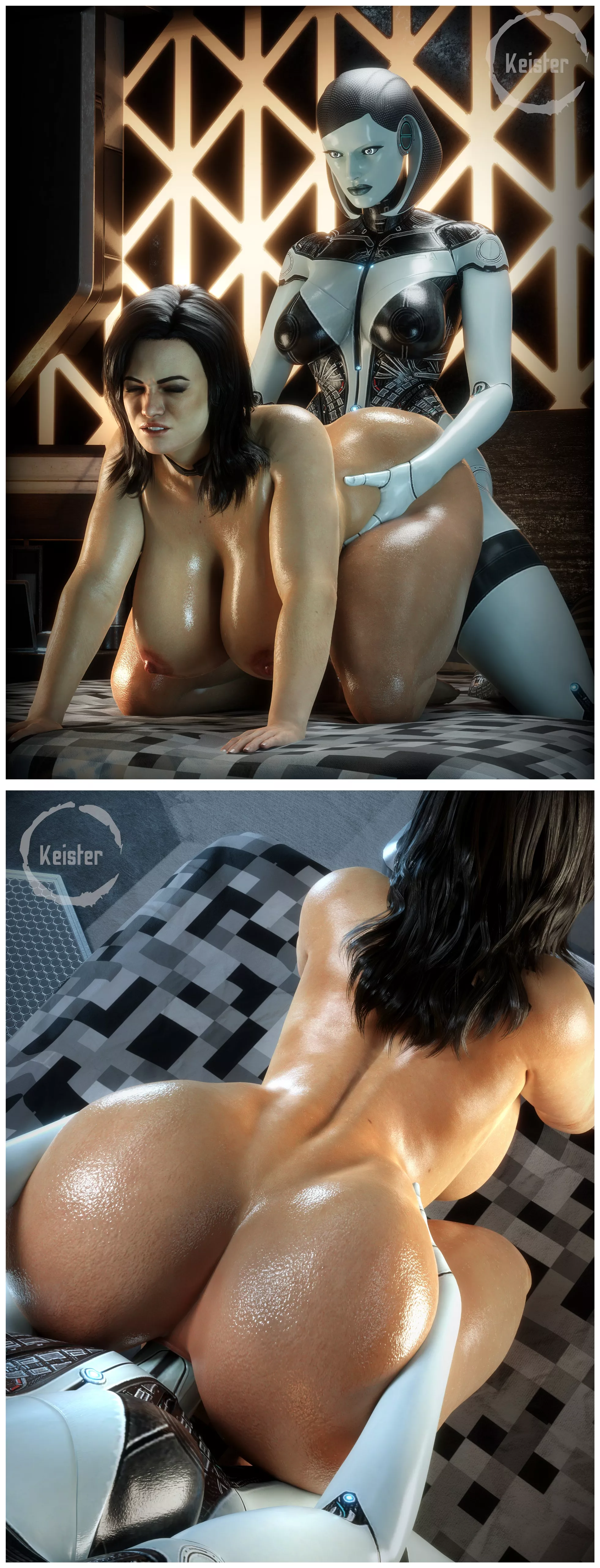 EDI taking thicc Miranda to pound town. (Keister3D)