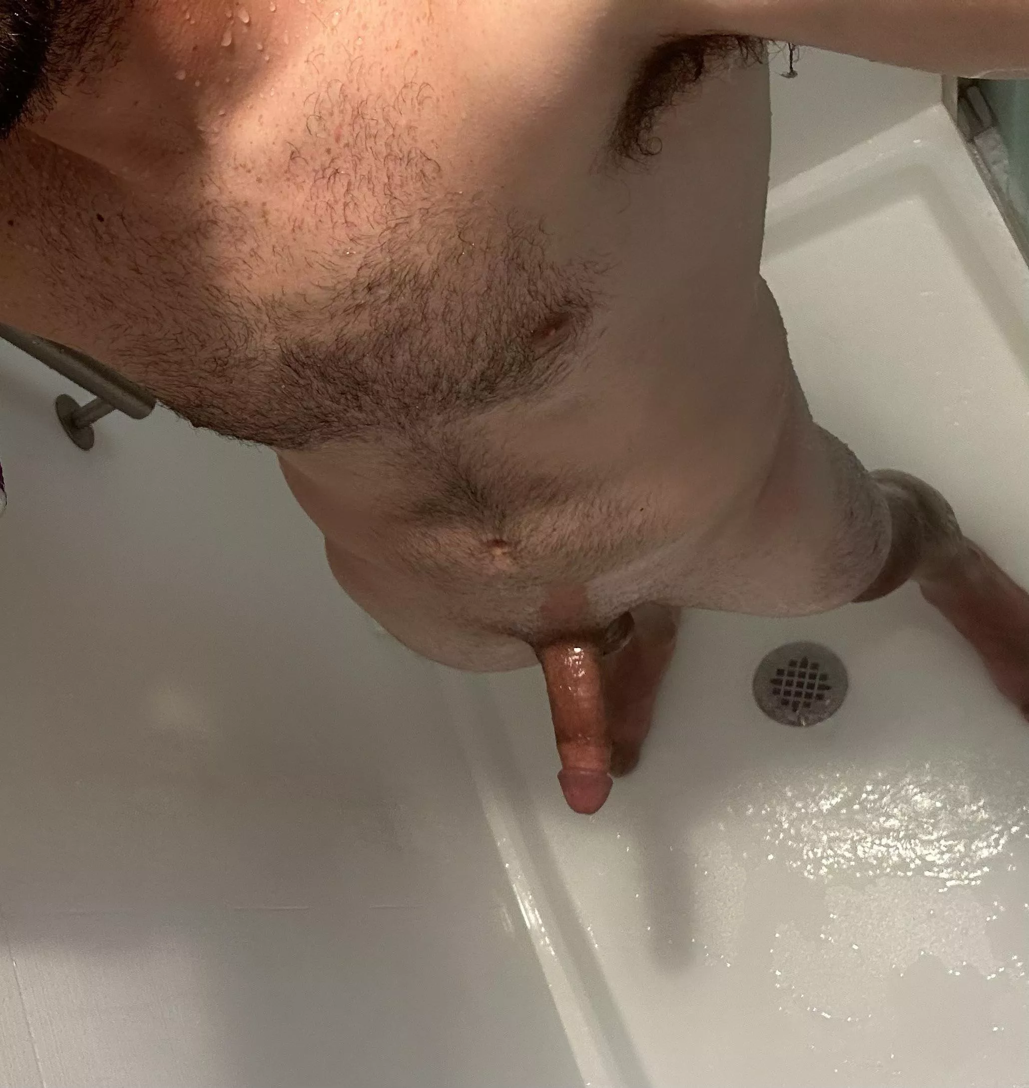 Get in the shower so I can pin you up against the glass door and have my way with you 😈