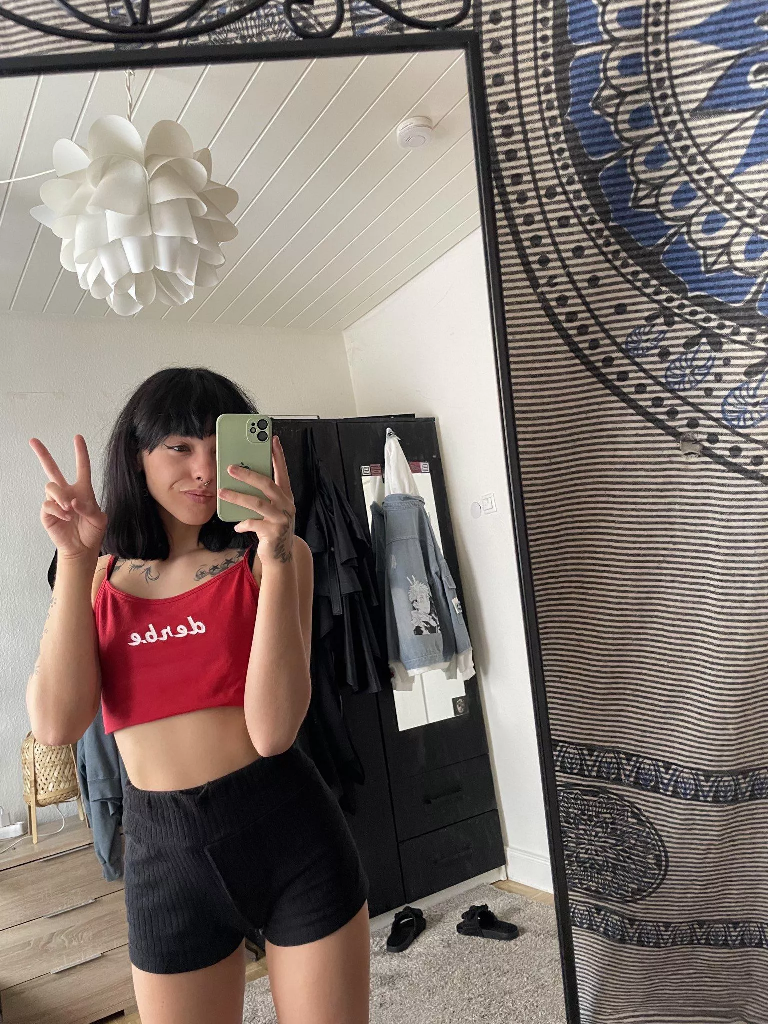 getting ready for today's beautiful day