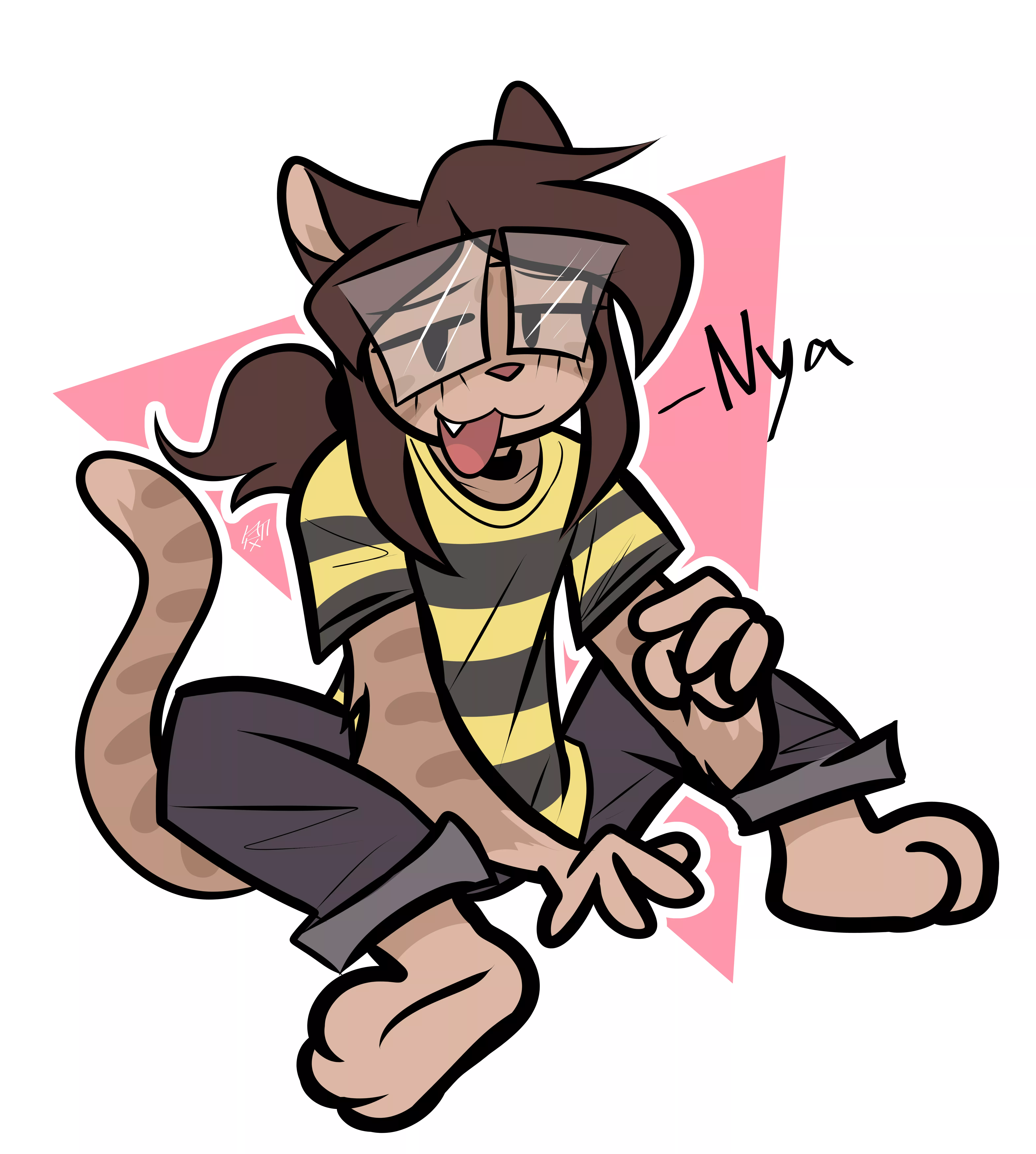 girl cat! // by me for hooly