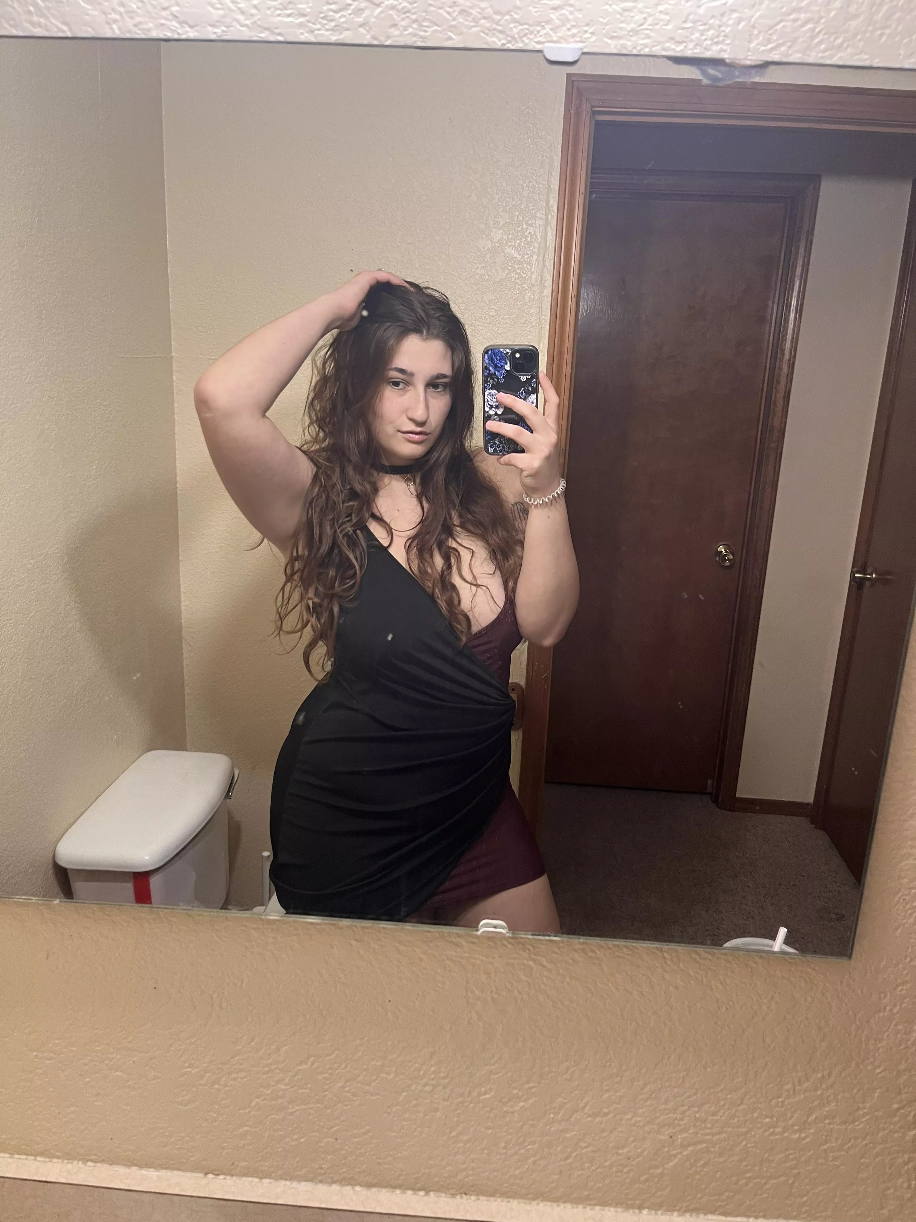 Going out for the night. I wonder how many free drinks I can get