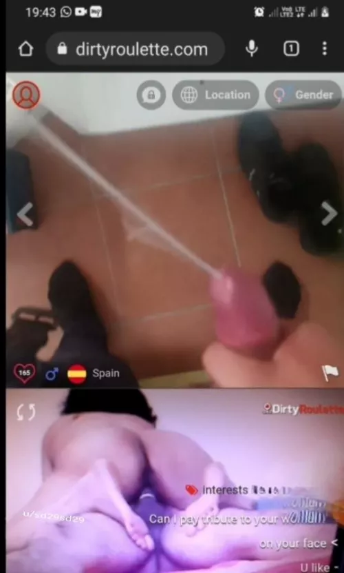 Guy cum like cannon for my wife video. Is this hot?